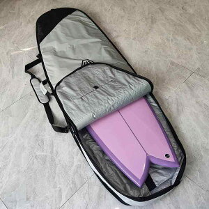 サーフボードカバー ロングボード サーフバッグ 肩がけ 保護 アウトドア スポーツ 持ち運び 収納 サーフィン 旅行 海水浴 シンプル 黒 グレー