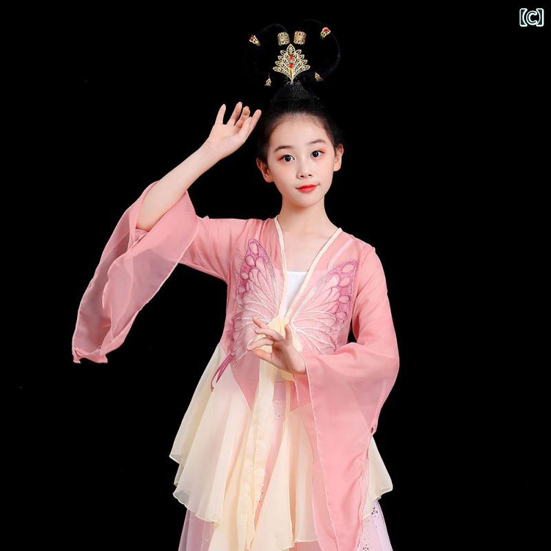 子供 中華 ダンス 衣装 ２点セット チャイナ風 和風 スパンコール