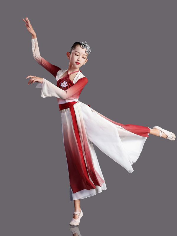 中国 舞踊 衣装 レトロ 子供 女の子 パフォーマンス 舞台 ダンス