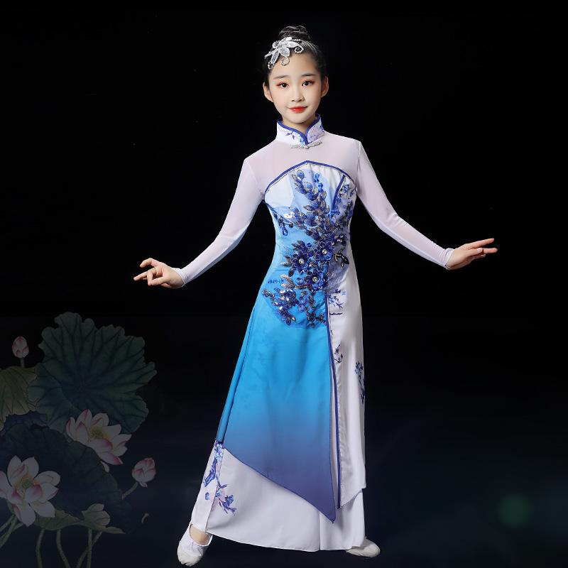 中国 舞踊 衣装 子供 大人 女の子 レディース 親子 イベント