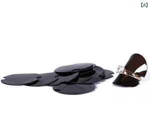 アクセサリー スタンド リング 指輪 ラック ディスプレイ フィルム ホルダー ピース 収納 ホーム 展示用 オーナメント 小さい 黒 透明