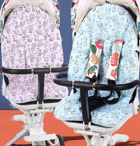 ベビーカー シート クッション オールシーズン 新生児 厚手 涼しい 保温 快適 綿 パッド チェア ライナー 男の子 女の子 出産祝い かわいい シンプル 星 うさぎ 青 ピンク グレー