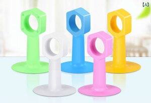 壁 傷 防止 ドアストッパー シリコン ハンドル 衝突 緩衝 トイレ 子供部屋 室内 ドアノブ 5個セット 衝撃 吸収 ソフト 多目的 りんご 緑 白 オレンジ