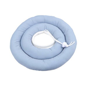 エリザベスカラー 犬 かわいい 手術 病気 怪我 ひっかき 噛みつき 傷口 舐め 防止 調整可能 コードストッパー シンプル 緑 青 ベージュ