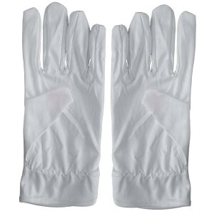白 手袋 ユニセックス スムス グローブ 無塵布 通気性 宝石店 接客用 検品作業 品質管理 礼装 フォーマル 手荒れ防止 エチケット シンプル