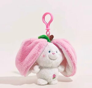 ぬいぐるみ バッグ チャーム ふわふわ 人形 キーホルダー 吊り下げ アクセサリー 誕生日 プレゼント 景品 かわいい ピンク 紫 緑 アニマル フルーツ