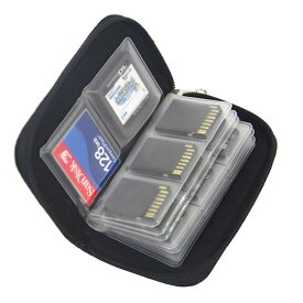 sdカードケース メモリーカードホルダー sdカード cfカード 多機能 大容量 持ち運び 薄型 保護 紛失防止 旅行 出張 シンプル 青 黒 オレンジ