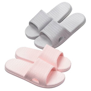 シャワーサンダル 男女兼用 厚底 ピンク 夏 室内履き ルームシューズ バスルーム ベランダ 軽量 速乾 滑りにくい PVC