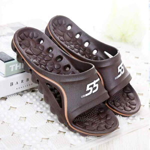 スリッパ メンズ マッサージ 厚底 滑り止め 室内履き バスルーム 韓国風 おしゃれ ワンベルト スライド PVC 夏