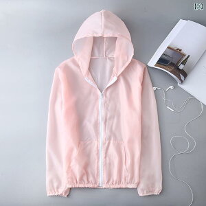 ウインドブレーカー 男女兼用 スポーツ アウトドア パーカー 軽量 極薄 速乾 UVカット 通気性 接触冷感 夏アウター ライトジャケット