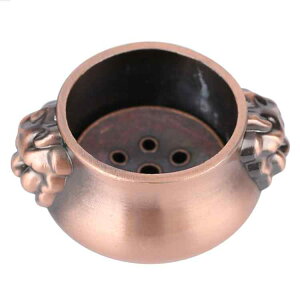 お香立て 銅 真鍮製 ひょうたん しずく型 9穴 線香 渦巻香 多機能 香炉 香皿 香差し リビング 玄関 仏間用 小型 コンパクト おしゃれ 和風 レトロ