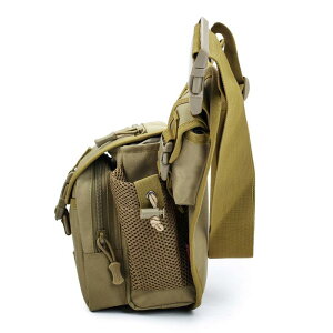 フィッシングバッグ ルアーケース ウエストバッグ ボディバッグ リュックサック 斜め掛け 多機能 防水 軽量 大容量 2層構造 釣り 登山 アウトドア スポーツ レジャー コヨーテブラウン ブラ