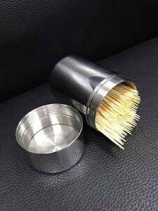 楊枝入れ 304 ステンレス おしゃれ 携帯用 家庭用 卓上 食卓 キッチン用 飲食店 コンパクト スリム マット 光沢 鏡面仕上げ 防塵 衛生的 耐久性