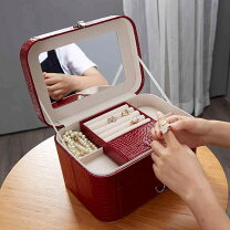 楽天市場】メイクボックス クロコダイル調の通販
