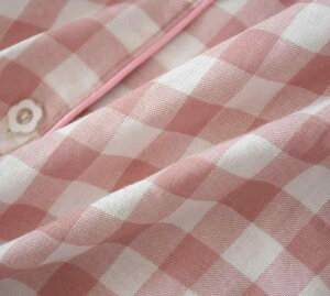 パジャマ ルームウェア 親子 キッズ 子供 ファミリー 家族 綿 ガーゼ 格子柄 チェック チェック セットアップ 春秋 薄手 吸湿速乾 部屋着 室内着