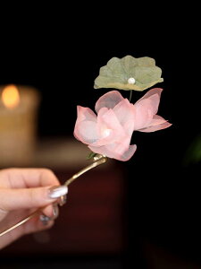 かんざし おしゃれ 簪 レディース 荷花 フラワー 中国風 レトロ 舞踏 ヘアアクセサリー フェミニン 華やか ヘアアレンジ コスプレ 花柄 伝統衣装 まとめ髪 和装