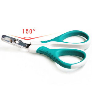 ペット用爪切り 猫 犬 小型犬用 爪用ハサミ 爪とぎ 爪やすり ネイルケア用品 手動 カーブ型 ブルーグリーン グレー 汎用 お手入れ