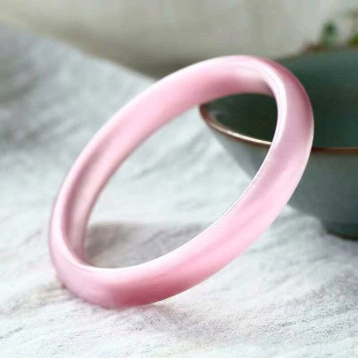 楽天市場】バングル クリア おしゃれ 透明 アクセサリー ピンク 