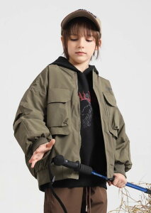 キッズ 男の子 女の子 ジャケット 春秋 ベースボールジャケット スタジャン ブルゾン おしゃれ アウター ショート丈 長袖 ポリエステル 防風 カジュアル ウォッシャブル 裏地付き