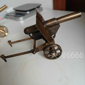 インテリア オブジェ 置物 真鍮 大砲 イタリア ミニチュア 卓上 雑貨 おもちゃ コレクション アンティーク調 かっこいい プレゼント 誕生日