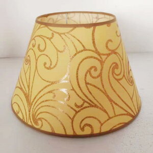 ランプシェード 傘 のみ おしゃれ 照明 卓上 机 テーブル ベッドサイド 寝室 リビング ホテル インテリア 装飾 アクセサリー 柄 無地 金 白