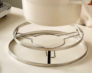 鍋敷き おしゃれ ステンレス 蒸し器 スチームラック キッチン用品 雑貨 テーブル ポット 火傷防止 断熱 耐久性 滑り止め 錆びにくい リバーシブル ラウンド