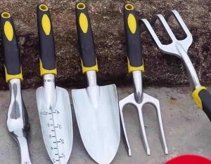 園芸 道具 便利 グッズ ガーデニング 花 植え 掘り 家庭菜園 庭 農作業 小さめ スコップ シャベル 熊手 フォーク ルートリムーバー