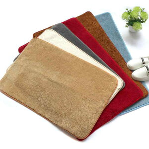 マット おしゃれ 洗える 足ふき コットン PVC 滑り止め 吸水性 長方形 ふわふわ ラグ バス フロア お風呂 玄関 ドア エントランス キッチン 寝室 ベッド トイレ インテリア 雑貨 新居 引っ越し