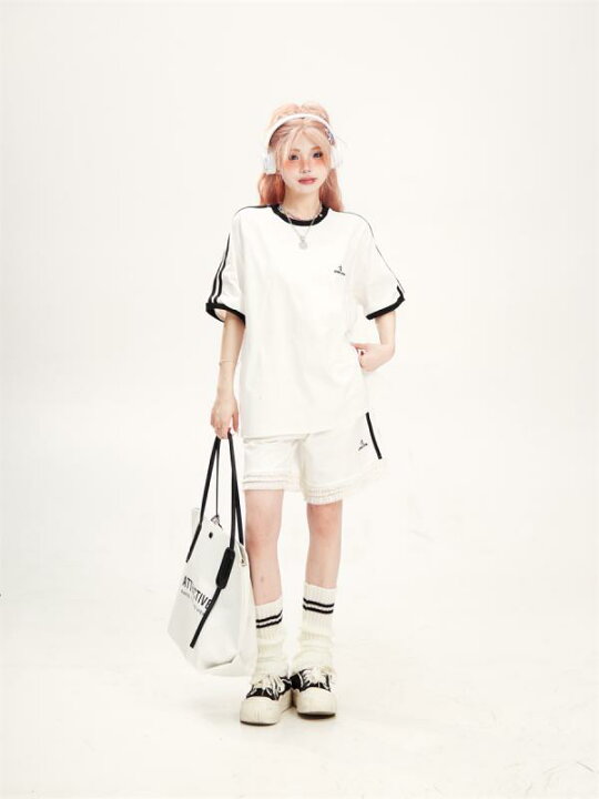 楽天市場】セットアップ レディース 夏 黒 花柄 半袖 tシャツ ピンク 