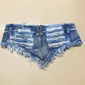 マイクロミニスカート ミニ セクシー レディース おしゃれ ダンス 衣装 ダメージデニム 切りっぱなし 夜店 ヴィンテージ風 夏 パーティー 個性派