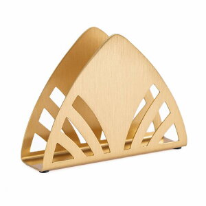 ペーパーナプキン ホルダー 真鍮 リーフ 透かし模様 スタンド 収納 北欧 シンプル おしゃれ 卓上 リビング レストラン カフェ キッチン用品