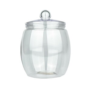 保存容器 プラスチック製 広口 キャニスター 大容量 キッチン用品 防虫 密封 収納 ケース クリア 食品 茶葉 コーヒー 豆 乾物 スパイス 調味料 シンプル 透明