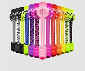 靴紐 結ばない 大人 子供 伸びる シューレース 装飾 小物 アクセサリー 留め具 クリップ 反射材 スニーカー ハイカット ランニングシューズ スポーツ 登山 シンプル カジュアル おしゃれ 赤 緑 オレンジ