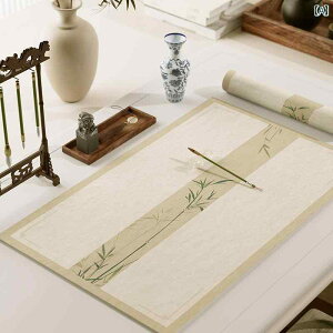 デスクマット ウール 書道 毛筆 書画 書道用 卓上マット 中華風 中国風 禅意 卓布 デスクパッド 習字 小学生 学習机