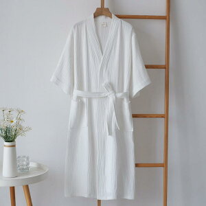 バスローブ 大人 メンズ レディース 快適 おしゃれ ルームウェア ベビー 夏 綿 ガーゼ 吸水 速乾 ホテル仕様 シンプル ユニセックス
