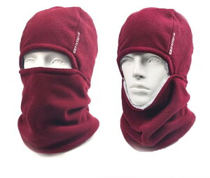 目出し帽 メンズ おしゃれ レディース 冬 暖かい 防寒 防風 厚手 あったか 一体型 ネックウォーマー フェイスカバー 耳まで 帽子