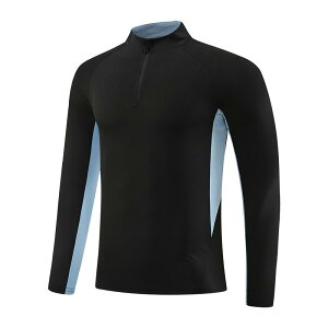 スポーツウェア キッズ 男の子 女の子 男女兼用 セットアップ ランニング トレーニング ハーフジップ 長袖 吸汗速速 サッカー バスケ 運動 フィットネス 秋冬 コンプレッション 高伸縮性 黒