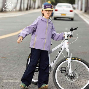 ジャケット キッズ 子供 ジュニア 男女兼用 春夏 フード付き リバーシブル 防水 防風 保温 軽量 おしゃれ アウター 長袖 ポリエステル ジップアップ プリント