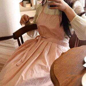 エプロン レディース 女性用 ロング丈 割烹着 かっぽう着 春夏 防水 撥水 防油 撥油 高級感 おしゃれ シンプル 飲食店 カフェ ベーカリー 厨房 料理 調理 接客 業務 ワークウェア 作業服 制服