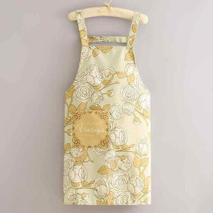 エプロン レディース 女性用 欧風 キッチン 家庭用 調理 料理 ワークエプロン 作業着 普段使い ガーデニング キャンバス 帆布 撥水 防油 防汚 油汚れ防止 耐久性 丈夫