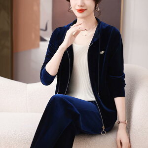 セットアップ レディース ベロア フード付き パーカー スウェット トレーナー 上下セット パンツ ボトムス スポーツウェア ジャージ ルームウェア 伸縮性 スタイルアップ お洒落 カジュアル