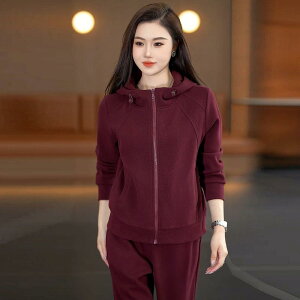 スウェット セットアップ レディース 女性用 秋冬 フード付き ジップアップ 長袖 ロングパンツ 上下セット 小柄 低身長 体型カバー 細見え 着痩せ ゆったり カジュアル スポーツ 普段使い お