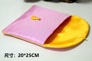 経本 数珠入れ 袋 バッグ ポーチ チベット 仏教 法具 アクセサリー 収納 スクエア シンプル レディース ギフト シニア 横型 緑 ピンク 青