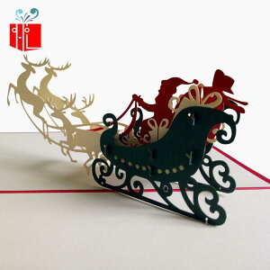 �N���X�}�X�J�[�h 3D ���� �N���X�}�X�c���[ ������� �؍� �܂肽���ݎ� ���b�Z�[�W�J�[�h ���� ���j�� �v���[���g �M�t�g ���F�W�J