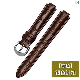 時計ベルト メンズ レディース レザー 牛革 レザー 凸型 切込 交換用 替えベルト 高級感 ビジネス フォーマル 普段使い シンプル オシャレ ブラック ブラウン ホワイト 春夏 秋冬 柔らかい 耐久性 丈夫 14mm 16mm 20mm