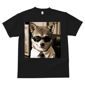 Tシャツ スポーツウェア 柴犬 コスプレ犬 ビジネス犬 人間用 人用 速乾 吸汗 半袖 犬柄 いぬ柄 春夏 トップス メンズ おしゃれ カジュアル 可愛い 犬ファン プリント アニマル 動物