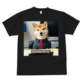 Tシャツ スポーツウェア 柴犬 コスプレ犬 ビジネス犬 人間用 人用 速乾 吸汗 半袖 犬柄 いぬ柄 春夏 トップス メンズ おしゃれ カジュアル 可愛い 犬ファン プリント アニマル 動物