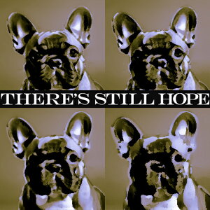 �|�b�v�A�[�g �t�����`�u���h�b�O ��] THERE'S STILL HOPE �N�b�V�����J�o�[ 45×45cm �A�j�}���� ������� ���� �N�b�V�����{�̕t�� �����` ���t�@��