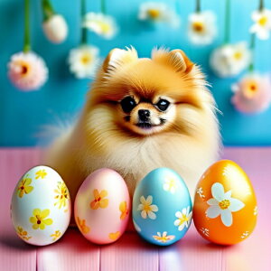 �C�[�X�^�[�G�b�O �|�����j�A�� �ԕ� �s���N�̃e�[�u�� ���w�i ������ �N�b�V�����J�o�[ 45×45cm �A�j�}���� ������� ���� �N�b�V�����{�̕t�� �����` ���t�@��