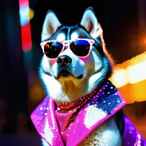 �T���O���X �V�x���A���n�X�L�[ �h��ȃX�J�[�t ��̊X �N�b�V�����J�o�[ 45×45cm �A�j�}���� ������� ���� �N�b�V�����{�̕t�� �����` ���t�@��